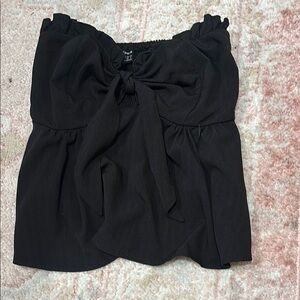 Elegant Black Women's Top